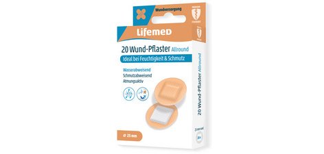 Pansement 'Allround', rond, ton chair