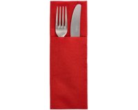 STARPAK Serviette pochette 'DAILY Collection', bordeaux