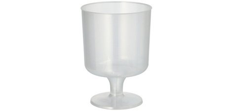 Verre à vin en PP réutilisable, 0,2 l, 10 pièces