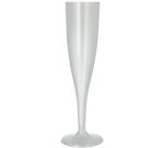 Flûte à champagne réutilisable, 0,1 l, 10 pièces