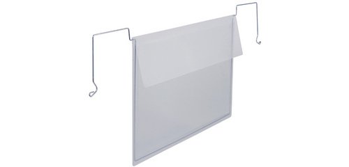 Pochette avec support en fil de fer, A4 paysage, PP