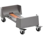 Chariot DURABIN 60 L, en rPP, 4 roulettes, gris