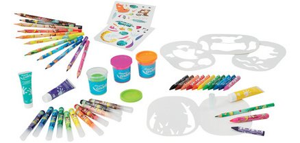 Creativ Kit de dessin JUNGLE fever, 54 pièces