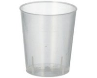 Verre à liqueur en PP réutilisable, 2 cl, 50 pièces