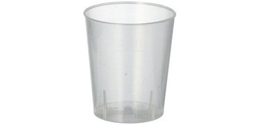 PP wiederverwendbares Schnapsglas, 2 cl, 50 Stück
