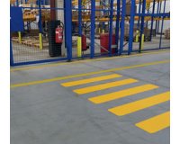 Marquage 'passage piéton' 200/05, jaune de sécurité