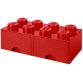 Brique tiroir STORAGE BRICK DRAWER 8, 2 tiroirs