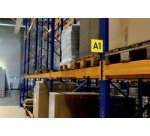 Panneau pour allée, autocollant, A4 portrait, PET