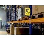 Panneau pour allée, magnétique, A4 portrait, PET