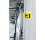 Panneau pour allée, magnétique, A4 portrait, PET