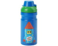 Gourde FIREWORK GUY, 390 ml, bleu