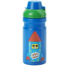 Gourde FIREWORK GUY, 390 ml, bleu