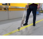 Canne de marquage au sol DURALINE EasyTrack S, gris