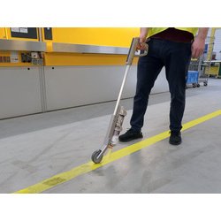 Canne de marquage au sol DURALINE EasyTrack S, gris