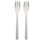 Fourchette réutilisable, longueur: 185 mm, blanc