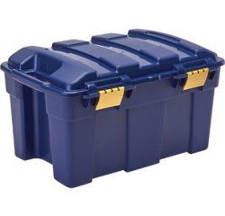 Coffre de rangement BANKERS BOX, 40 L, bleu foncé