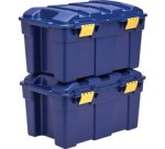 Coffre de rangement BANKERS BOX, 40 L, bleu foncé