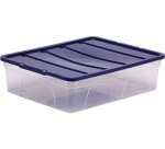 Boîte de rangement BANKERS BOX, 12 L, transparent