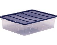 Boîte de rangement BANKERS BOX, 12 L, transparent