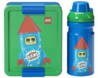 Gourde + Boîte à goûter LUNCH SET FIREWORK GUY