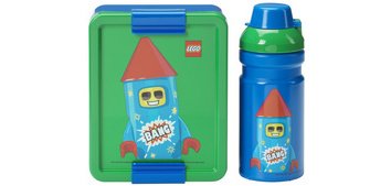 Gourde + Boîte à goûter LUNCH SET FIREWORK GUY