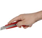 Cuttter PREMIUM, lame: 9 mm, rouge/noir