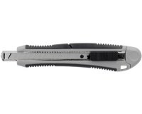 Cutter PROFESSIONAL, lame: 9 mm, gris/noir
