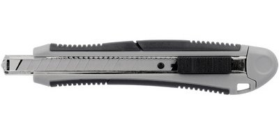 Cutter PROFESSIONAL, lame: 9 mm, gris/noir