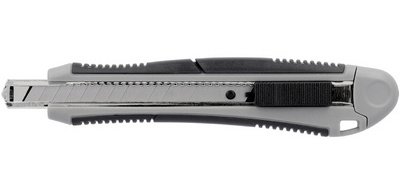 Cutter PROFESSIONAL, lame: 9 mm, gris/noir