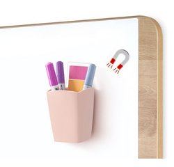 CEP Pot à crayons mineral, magnétique, rose poudré