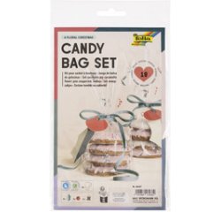 Kit sachet à fond plat / Candy Bag 'Floral Christmas'