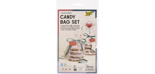 Kit sachet à fond plat / Candy Bag 'Floral Christmas'