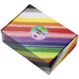 Mélange de fils chenille Jumbobox, 300 mm, assorti