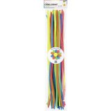Fil chenille 'FLUO', longueur: 500 mm, assorti