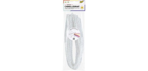 Fil chenille, longueur: 500 mm, irisé