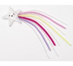 Fil chenille, longueur: 500 mm, irisé