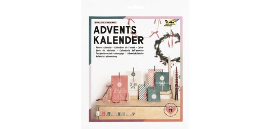 Calendrier de l'Avent BOWTIFUL CHRISTMAS, 72 pièces