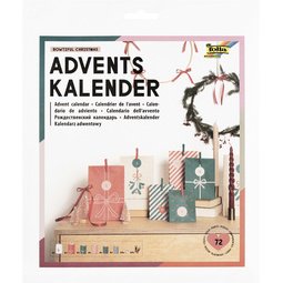 Calendrier de l'Avent BOWTIFUL CHRISTMAS, 72 pièces