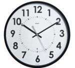 CEP Orium Radio-Controlled Clock Abyliss, Analog, Black