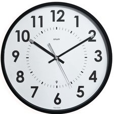 CEP Orium Horloge radiopilotée Abyliss, analogique, noir