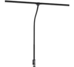 CEP Lampe de bureau à LED ALBATROSS, pied de serrage, noir