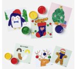 Kit de gouache aux doigts 'HIVER'