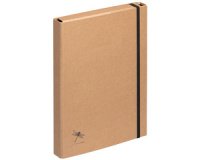 Boîte de classement 'Pur', A4, carton, naturel