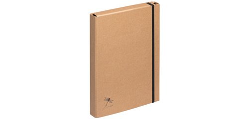 Boîte de classement 'Pur', A4, carton, naturel