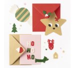 Décoration en feutre 'Hiver', 170 pièces