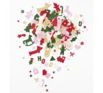 Décoration en feutre 'Hiver', 170 pièces