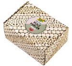 Mélange de perles en bois NATURAL Jumbobox, 1 kg