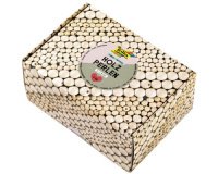 Mélange de perles en bois NATURAL Jumbobox, 1 kg