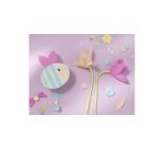 Rouleau de papier crépon, 500 mm x 2,5 m, assorti