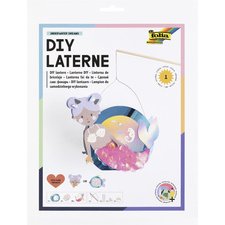 Kit de lanterne UNDERWATER DREAMS, bleu métallisé